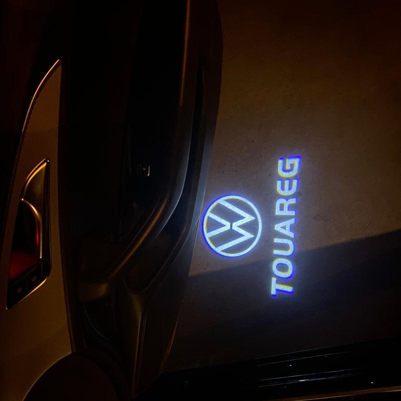 Volkswagen Door lights Touareg Logo  Nr. 1J29 (quantity 1 = 2 Logo Films /2 door lights）