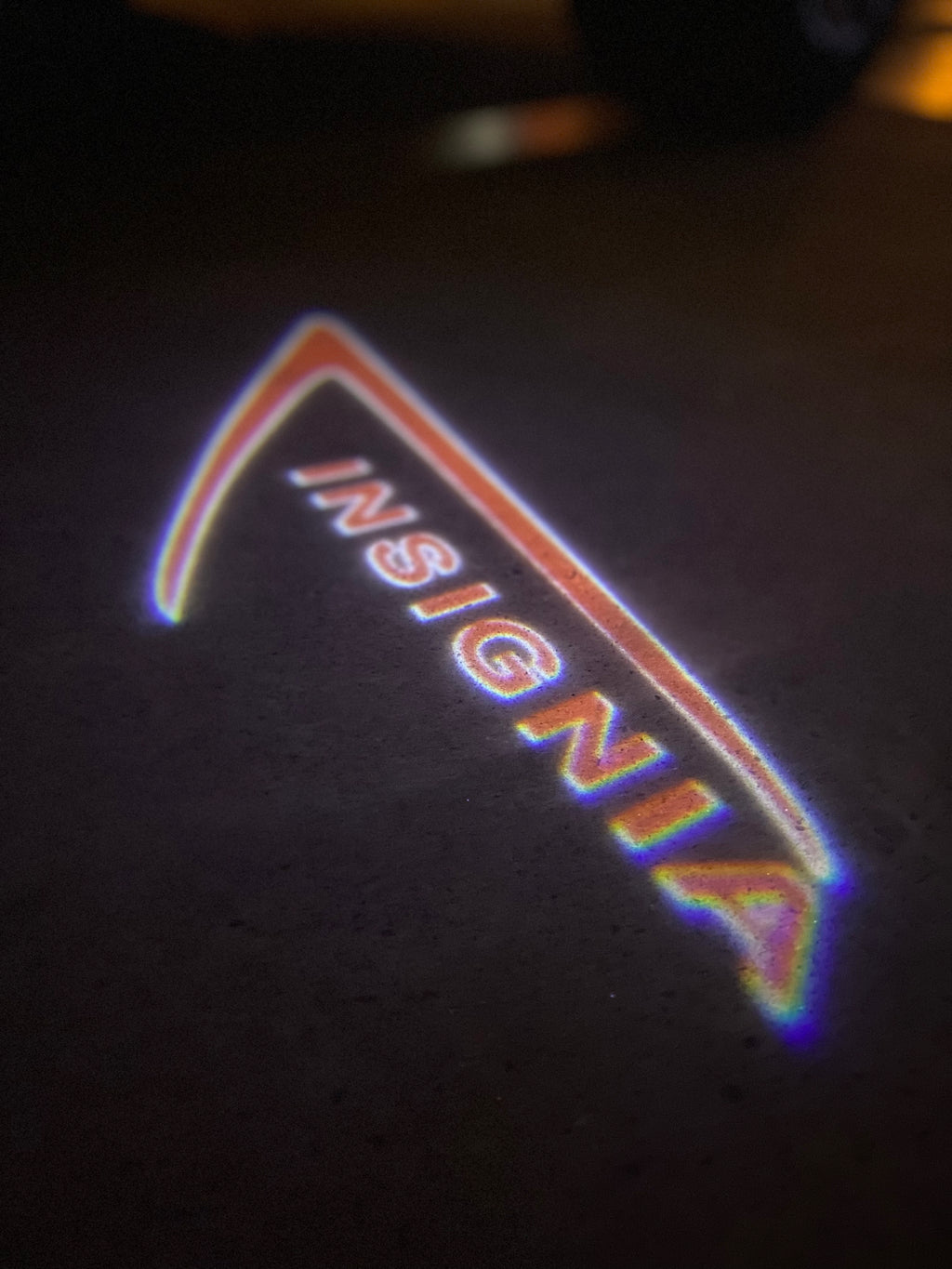 أوبل INSignia LOGO PROJECROTR أضواء Nr.01 (كمية 1 = 1 مجموعات / 2 أضواء الباب)