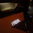 SKODA LOGO PROJECTOR LIGHTS Nr.87 (الكمية 1 = 1 مجموعة / 2 أضواء باب)