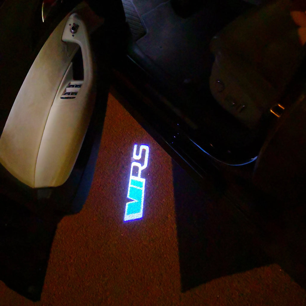SKODA VRS LOGO PROJECTOR LIGHTS Nr.30 (Menge 1 = 2 Logo Film / 2 Türlichter)