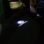 SKODA OCTAVIA LOGO PROJECT LIGHTS Nr.49 (quantità 1= 2 Logo Film / 2 porte luci)