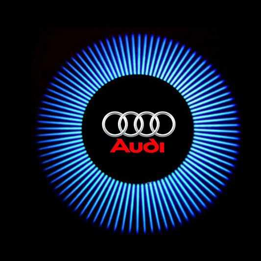 أضواء مشروع شعار AUDI عدد 05 (الكمية 1 = 2 أفلام شعار / 2 أضواء باب）