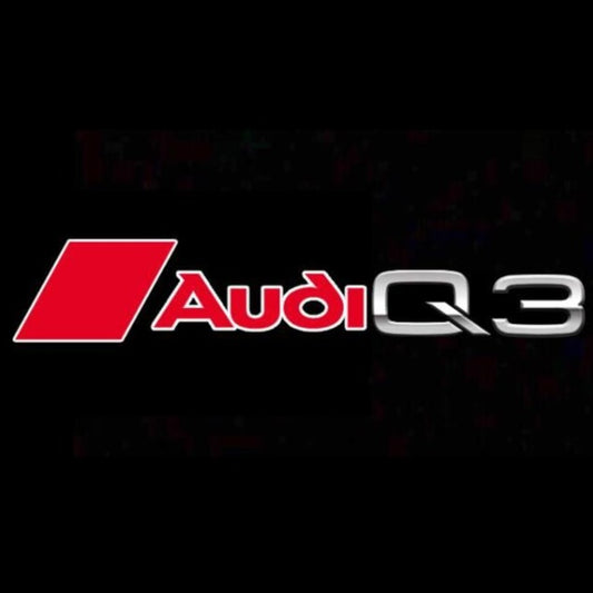 LUCES DE PROYECTOR LOGO AUDI Nr. 90 (cantidad 1 = 2 películas con logotipo / 2 luces de puerta)