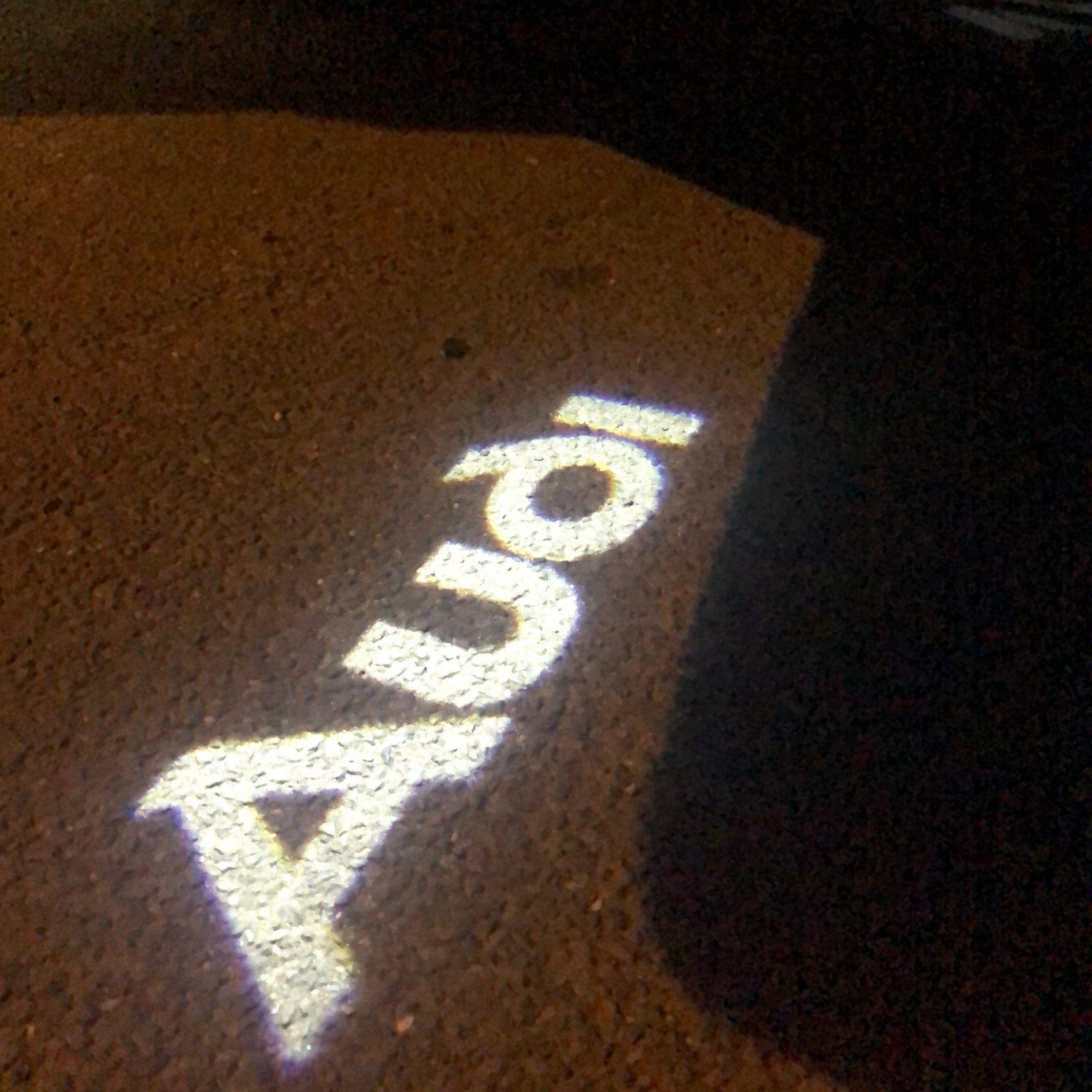 AUDI LOGO PROJECROTR LIGHTS Nr.02 (quantità 1 = 2 Logo Films /2 luci porta)