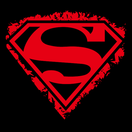 Logotipo de Super Man Nr.216 (cantidad 1 = 2 películas con logotipo /2 luces de puerta)