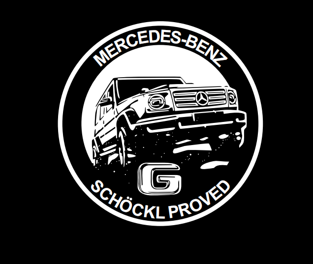 أضواء بروجكتور شعار MERCEDES BENZ رقم 01 (الكمية 1 = 1 مجموعة / 2 أضواء باب)