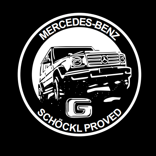 MERCEDES BENZ G LOGO PROJECTOT LIGHTS Nr.36 (quantità 1 = 1 set/2 luci porta)