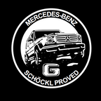 MERCEDES BENZ G LOGO PROJECTOT LIGHTS Nr.36 (quantità 1 = 1 set/2 luci porta)