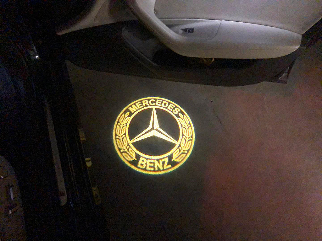 Mercedes - Benz logo Project LAMP No. 05 (quantity 1 = 1 set / 2 door lamps)