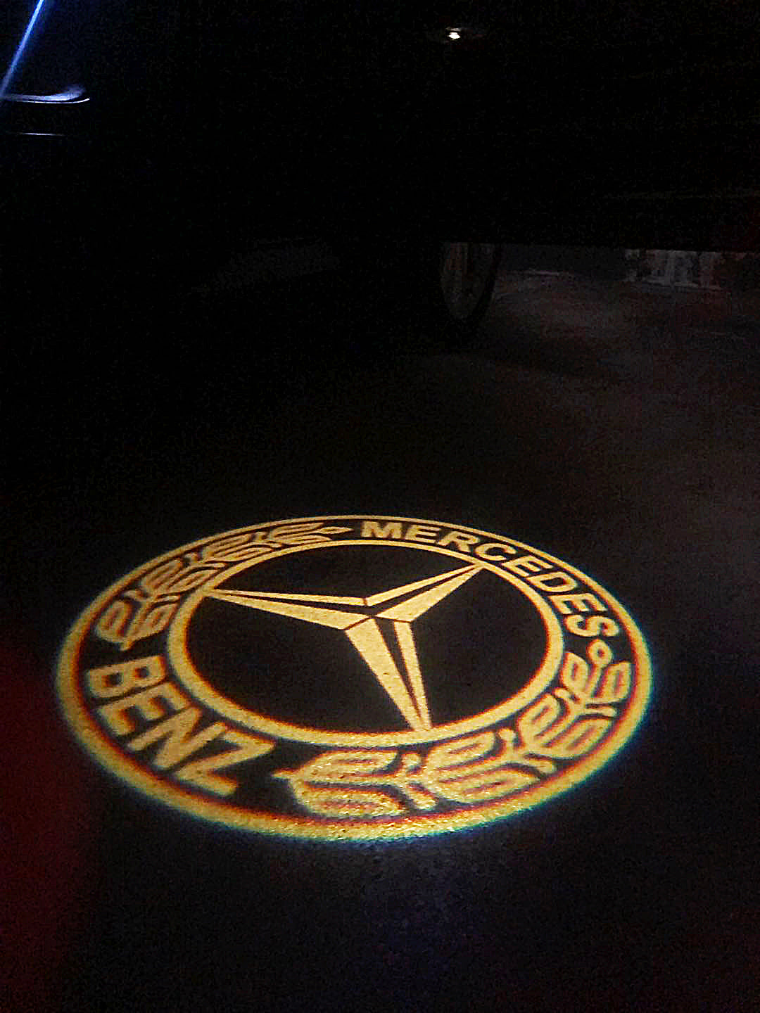 Mercedes - Benz logo Project LAMP No. 05 (quantity 1 = 1 set / 2 door lamps)