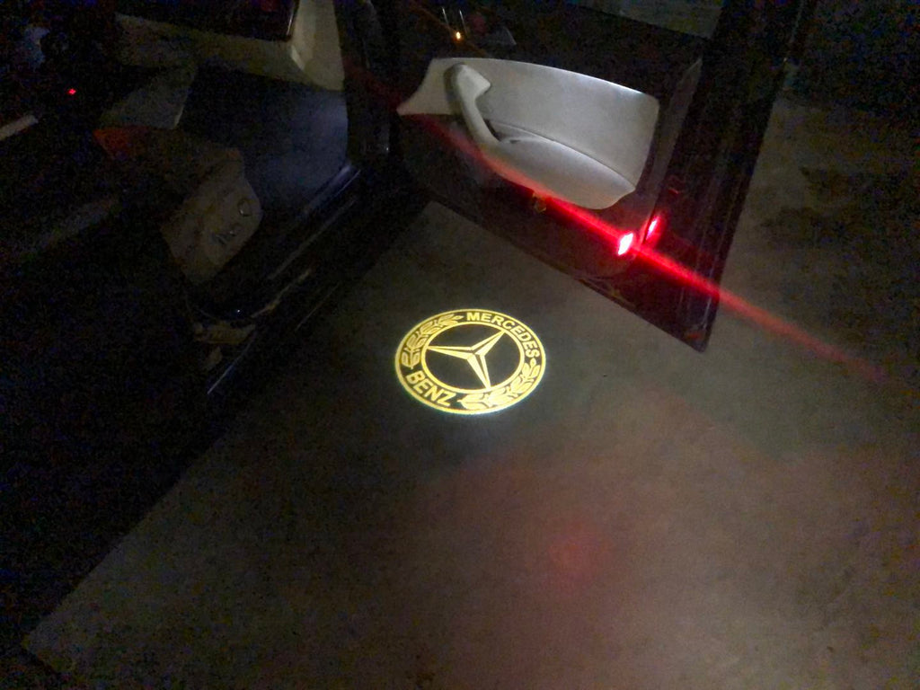 Mercedes - Benz logo Project LAMP No. 05 (quantity 1 = 1 set / 2 door lamps)