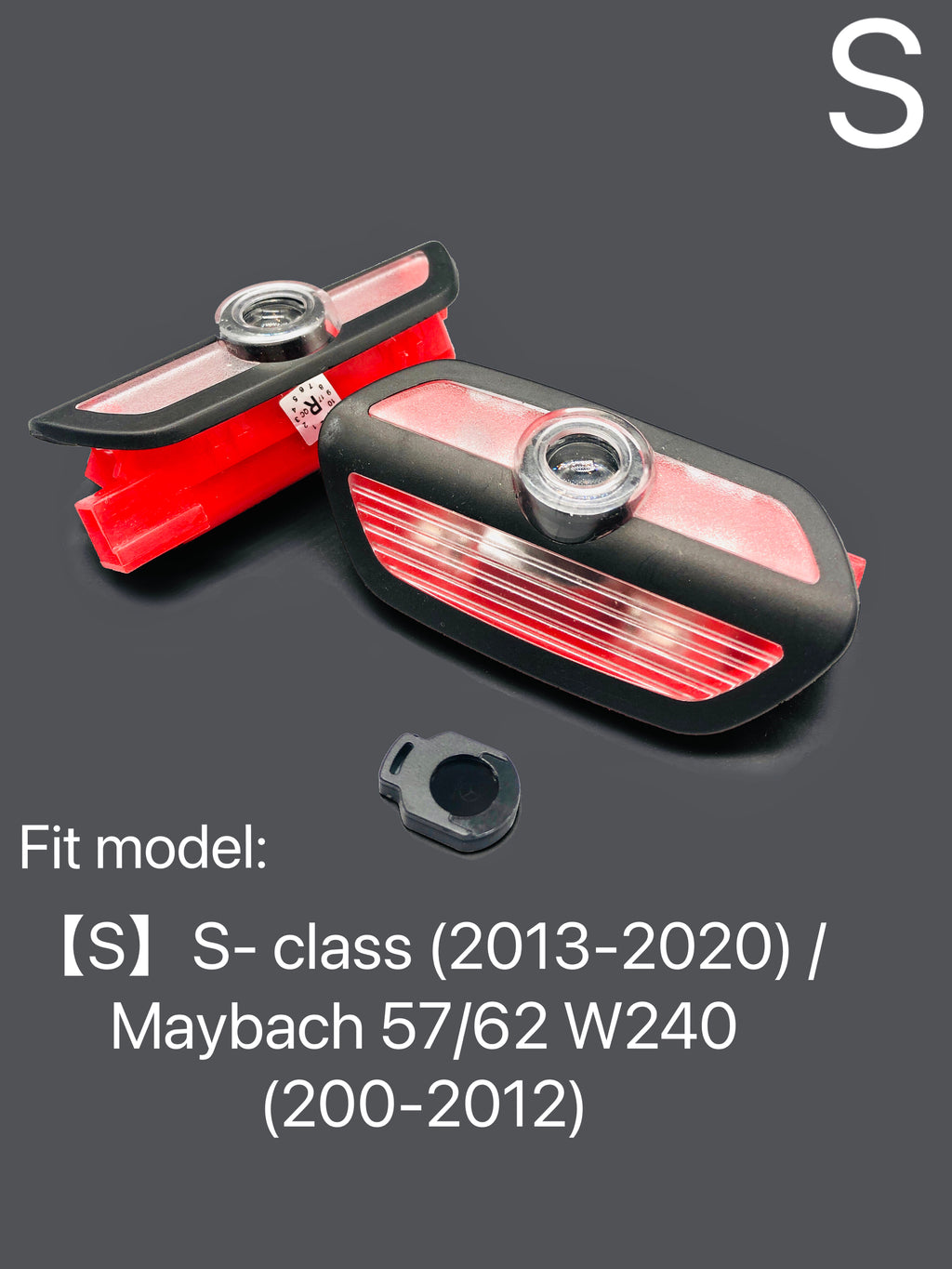 MERCEDES BENZ AMG LOGO PROJECTOT LIGHTS Nr.18 (cantidad 1 = 1 juego/2 luces de puerta)