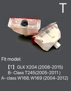 MERCEDES BENZ AMG LOGO PROJECTOT LIGHTS Nr.30 (Menge 1 = 1 Sets/2 Türleuchten)