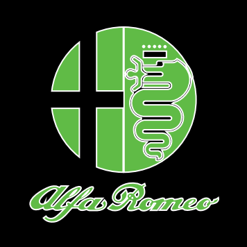 ALFA ROMEO LOGO PROJECTOR LIGHTS Nr.13 (quantité 1 = 2 Film Logo / 2 feux de porte)