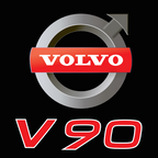 Volvo V 90  LOGO PROJECROTR LIGHTS Nr.48 (quantity  1 =  2 Logo Film /  2 door lights)