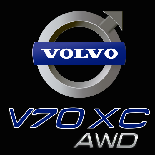 Volvo V 70 LOGO PROJECROTR LIGHTS Nr.06  (quantity  1 =  2 Logo Film /  2 door lights)