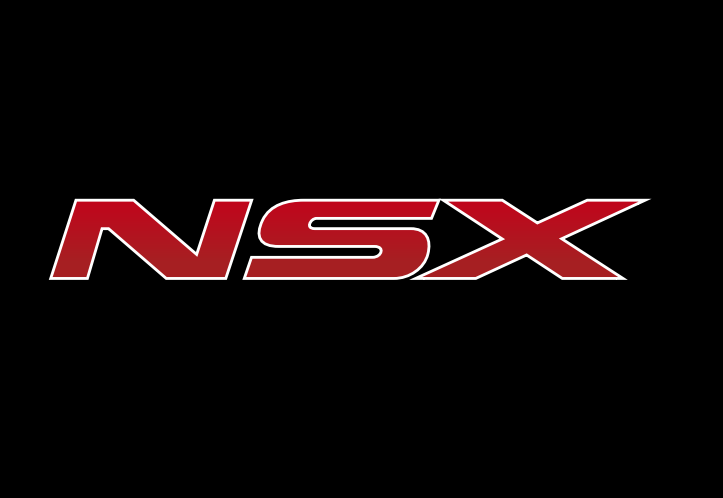 HONDA NSX (1990-2005) LOGO PROJECTOT LIGHTS Nr.02 (Menge 1 = 2 LogoFolien /2 Türleuchten
