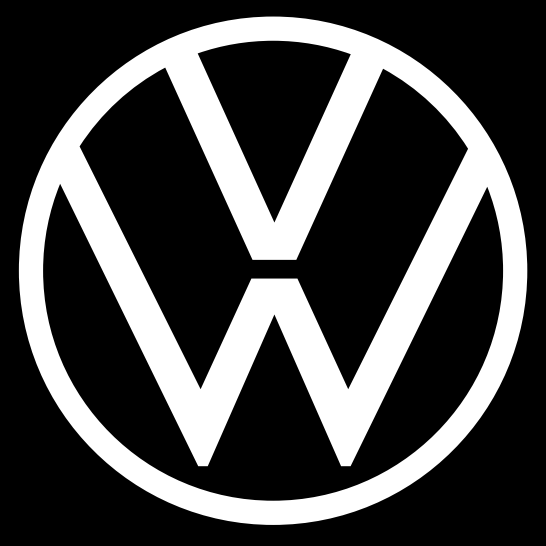 Volkswagen Türleuchten Logo Nr. 162 (Menge 1 = 2 Logofolie / 2 Türleuchten)