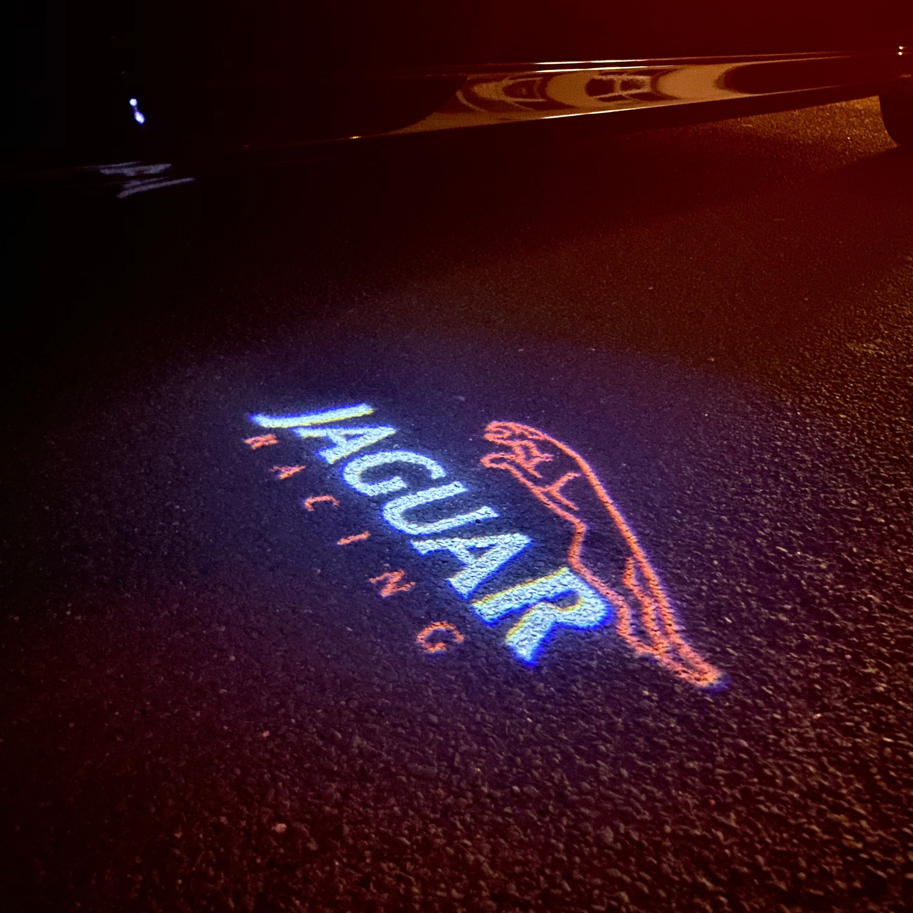 JAGUAR LOGO PROJECROTR LIGHTS Nr.87 (quantità 1 = 1 set/2 luci porta)