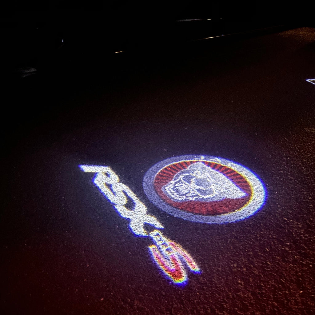 JAGUAR LOGO PROJECROTR LIGHTS Nr.105 (quantità 1 = 1 set / 2 luci porta)