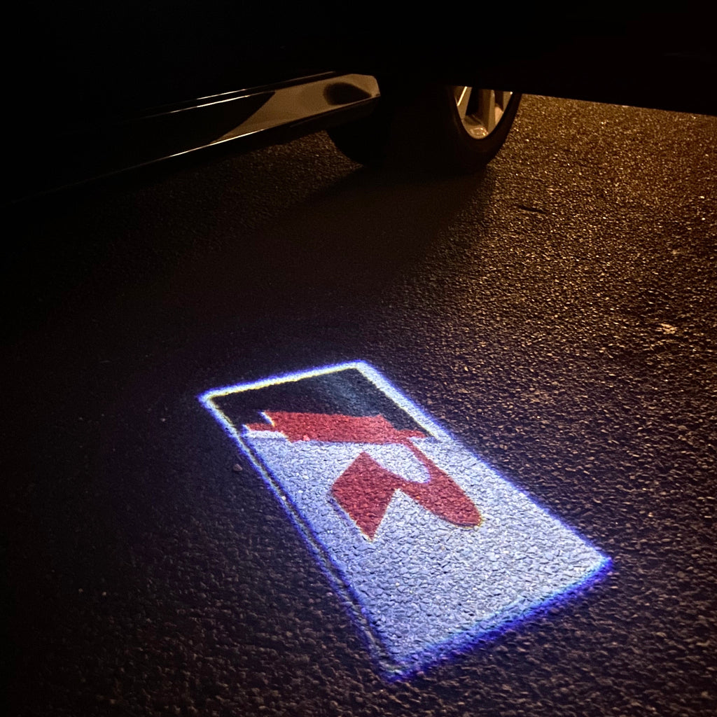 JAGUAR LOGO PROJECROTR LUCI Nr.61 (quantità 1 = 1 set / 2 luci porta)