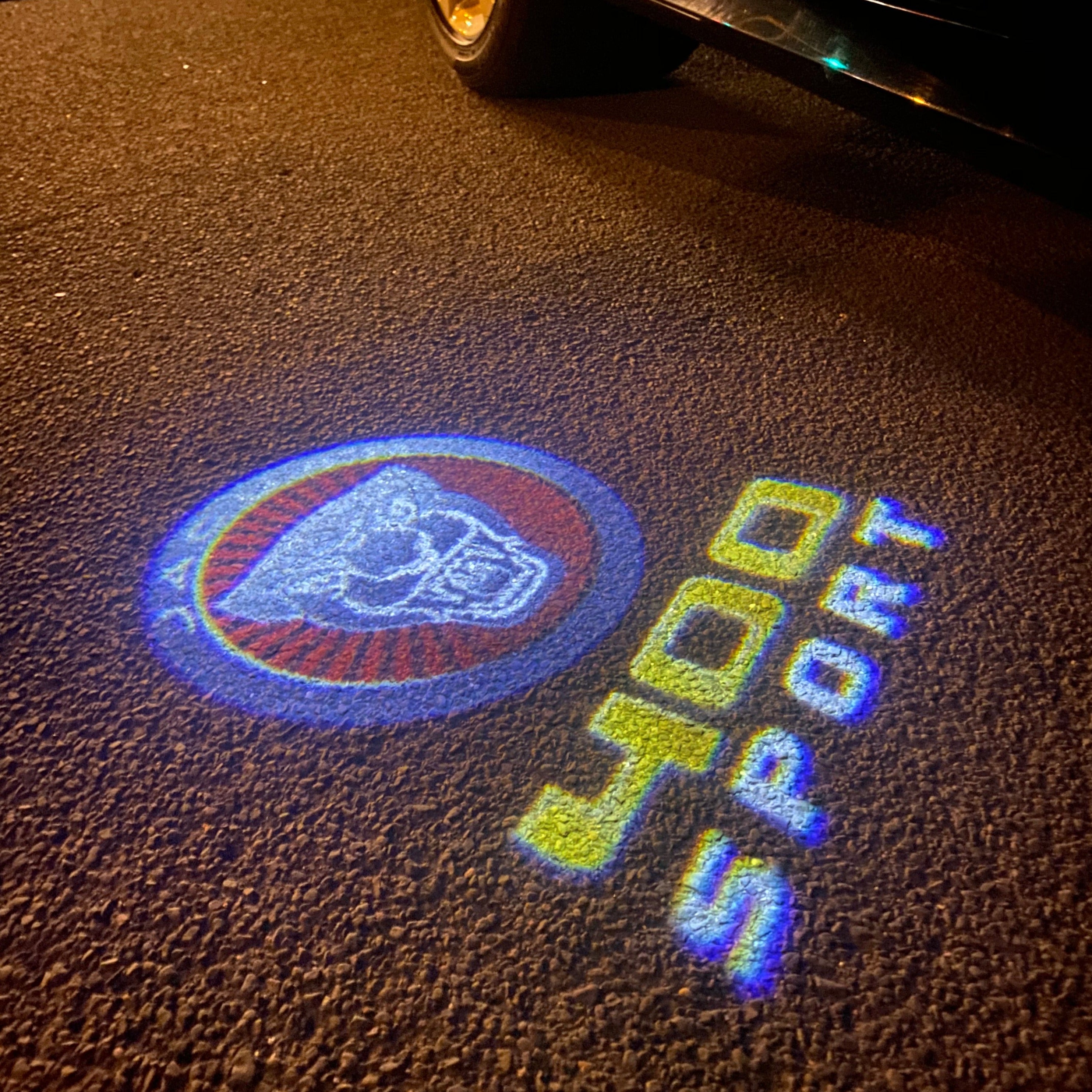 JAGUAR LOGO PROJECROTR LIGHTS Nr.53 (quantità 1 = 1 set/2 luci porta)