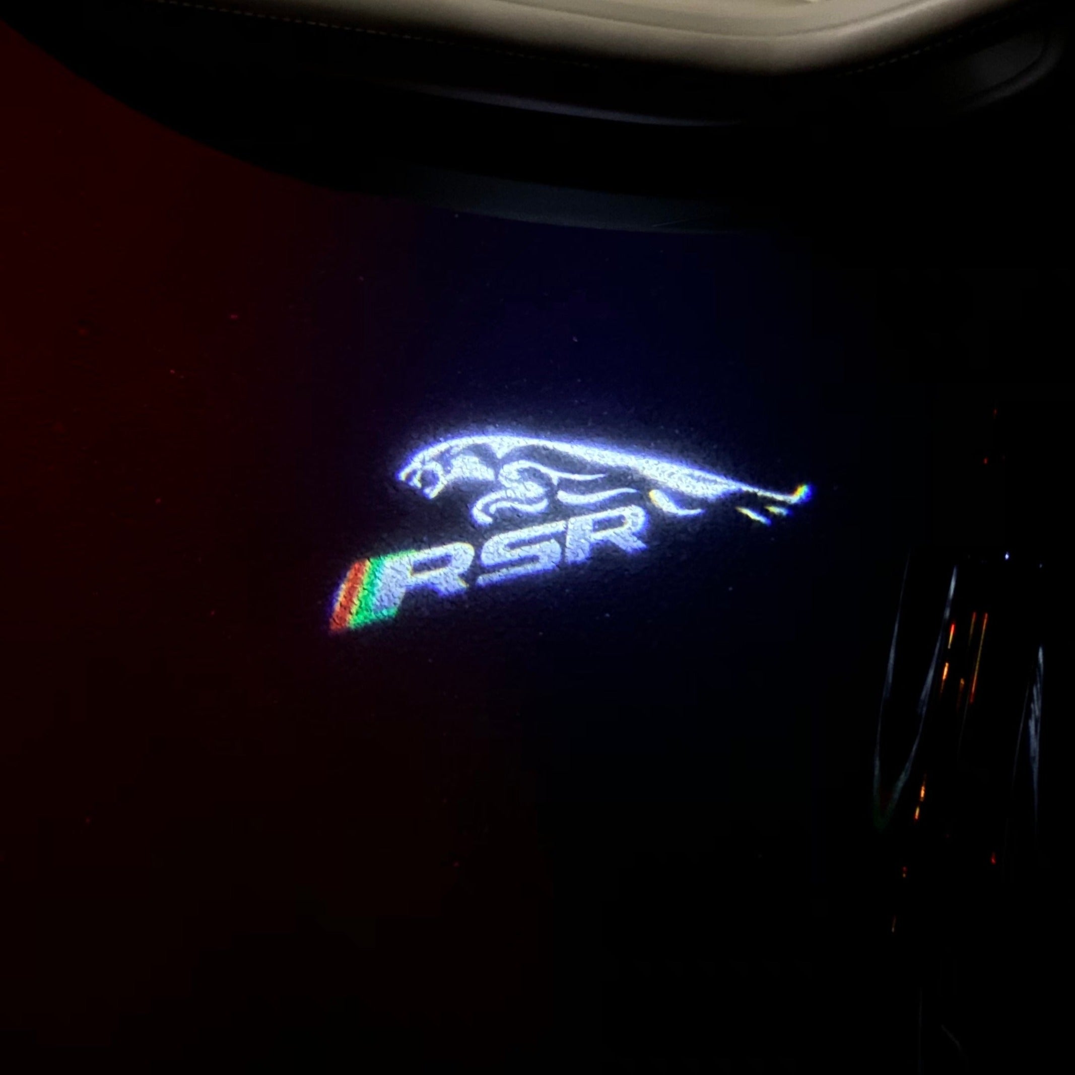 JAGUAR LOGO PROJECROTR LIGHTS Nr.106 (quantità 1 = 1 set/2 luci porta)