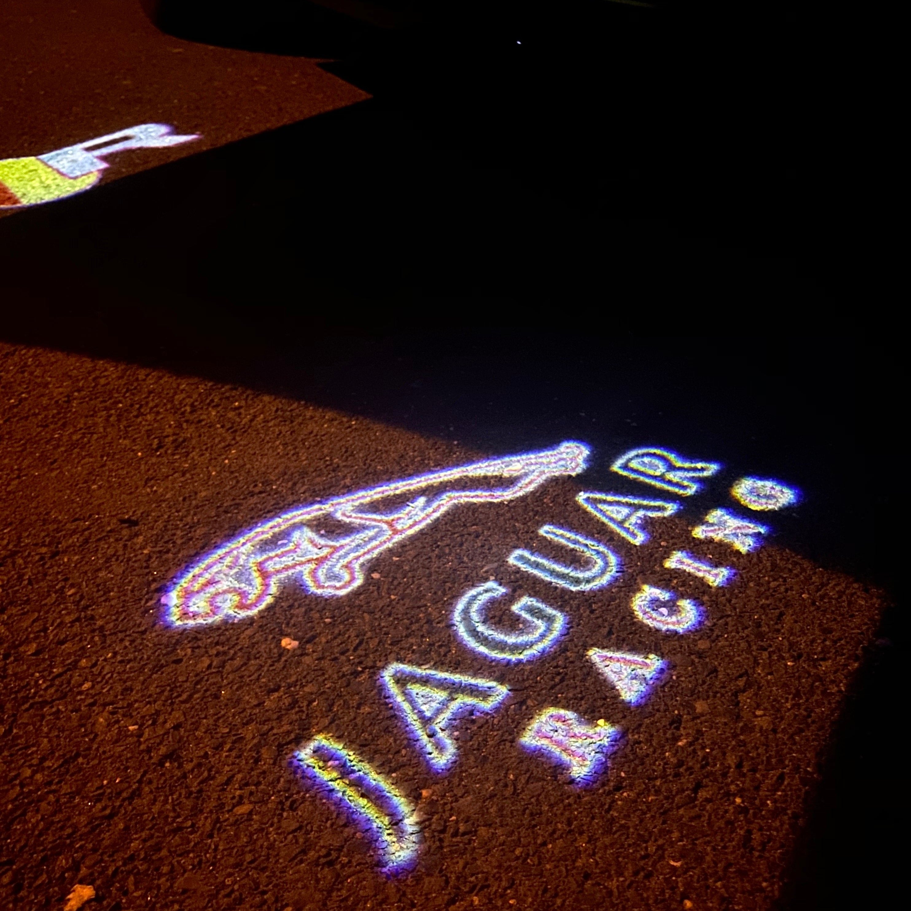 JAGUAR LOGO PROJECROTR LIGHTS Nr.25 (quantità 1 = 1 set/2 luci porta)