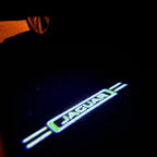 JAGUAR Green color LOGO PROJECROTR LIGHTS Nr.14 (quantity 1 = 1 sets/2 door lights)