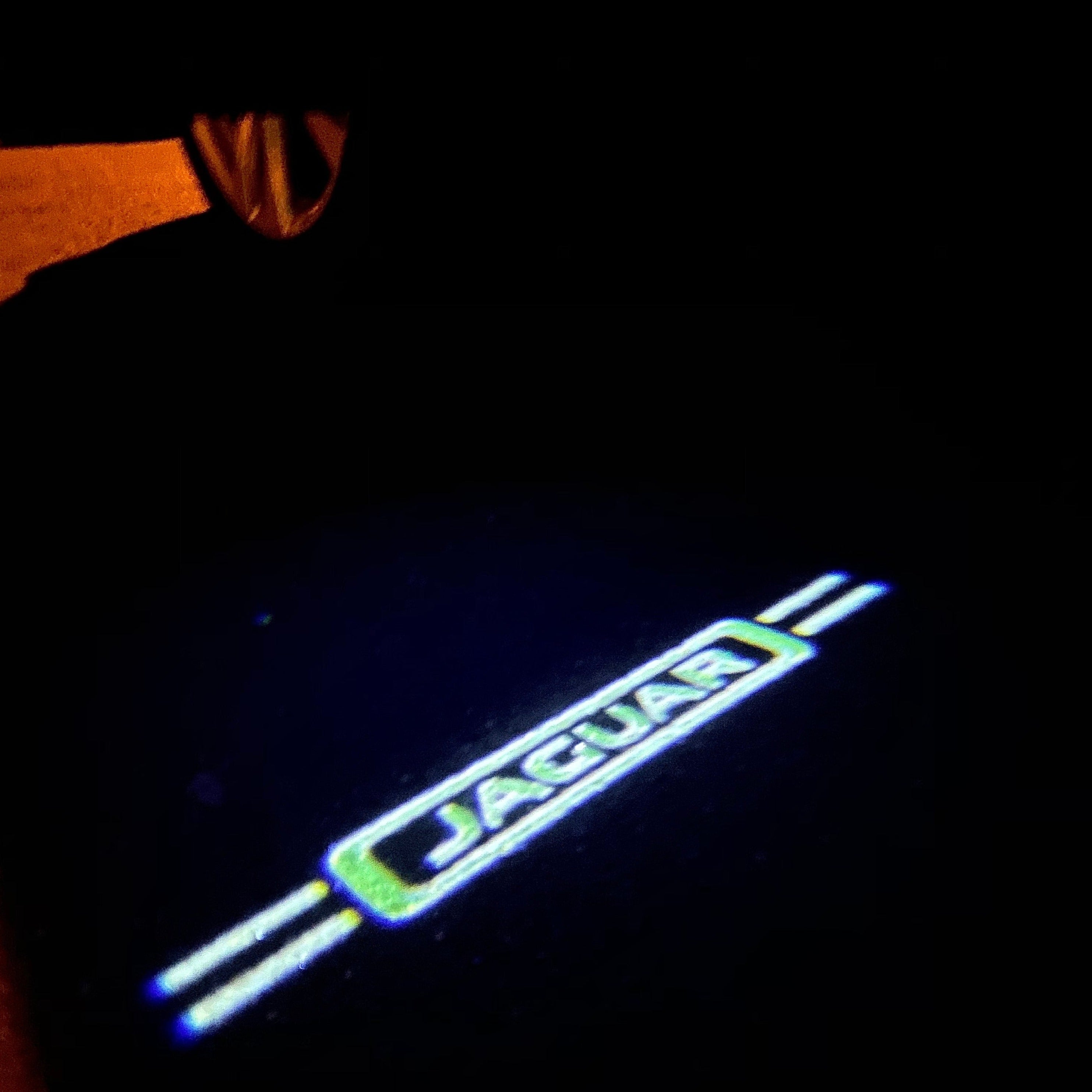 JAGUAR LOGO PROJECROTR LIGHTS Nr.14 (quantità 1 = 1 set/2 luci porta)