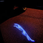JAGUAR LOGO PROJECROTR LIGHTS Nr.07 (الكمية 1 = 1 مجموعة / 2 أضواء باب)