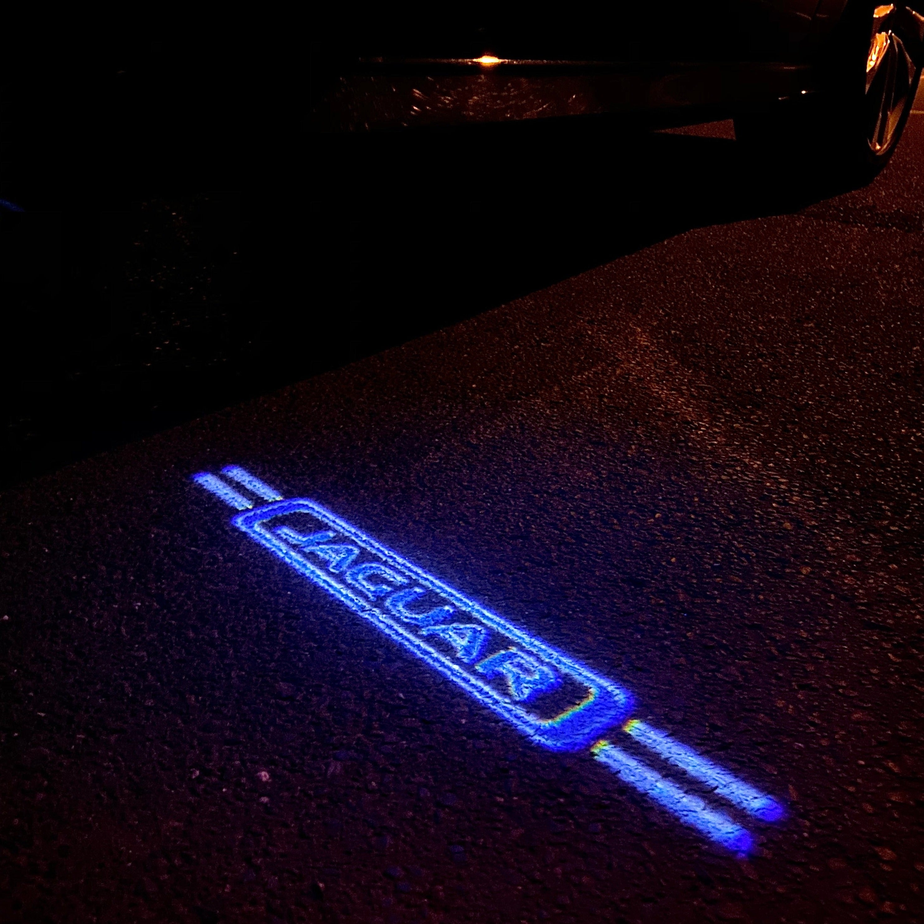 JAGUAR LOGO PROJECROTR LIGHTS Nr.12 (quantità 1 = 1 set/2 luci porta)