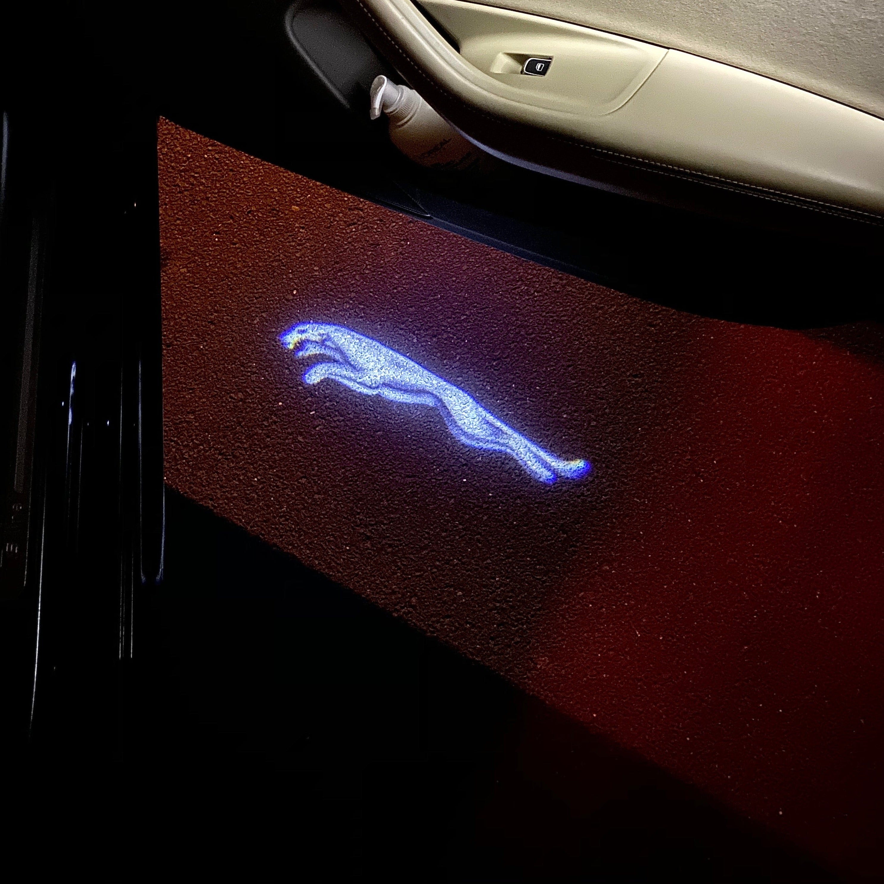 JAGUAR LOGO PROJECRTR LIGHTS Nr.06 (quantità 1= 1 set/2 porta luci)