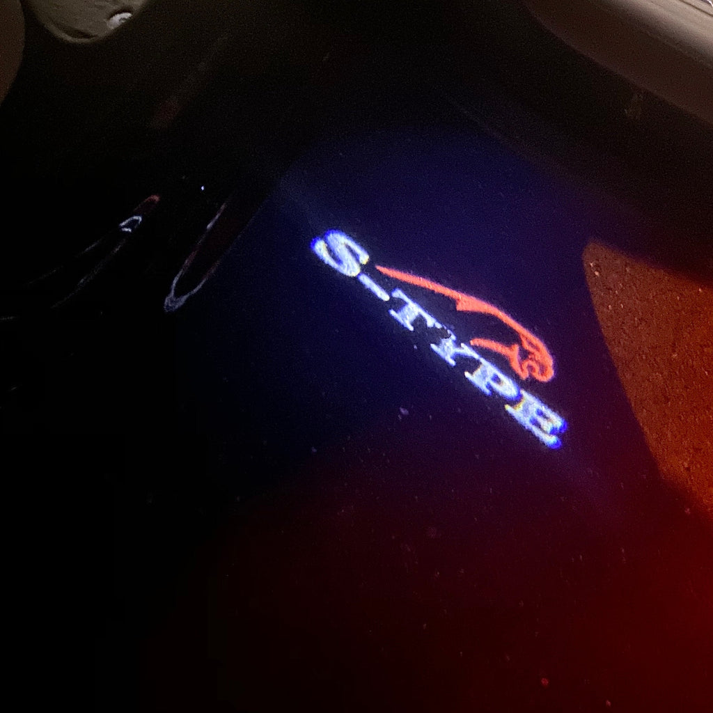 JAGUAR LOGO PROJECTOR LIGHTS Nr.108 (Menge 1 = 1 Sätze / 2 Türlichter)