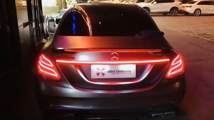 Upgraded LED strip tail light dynamic indicator for MERCEDES BENZ