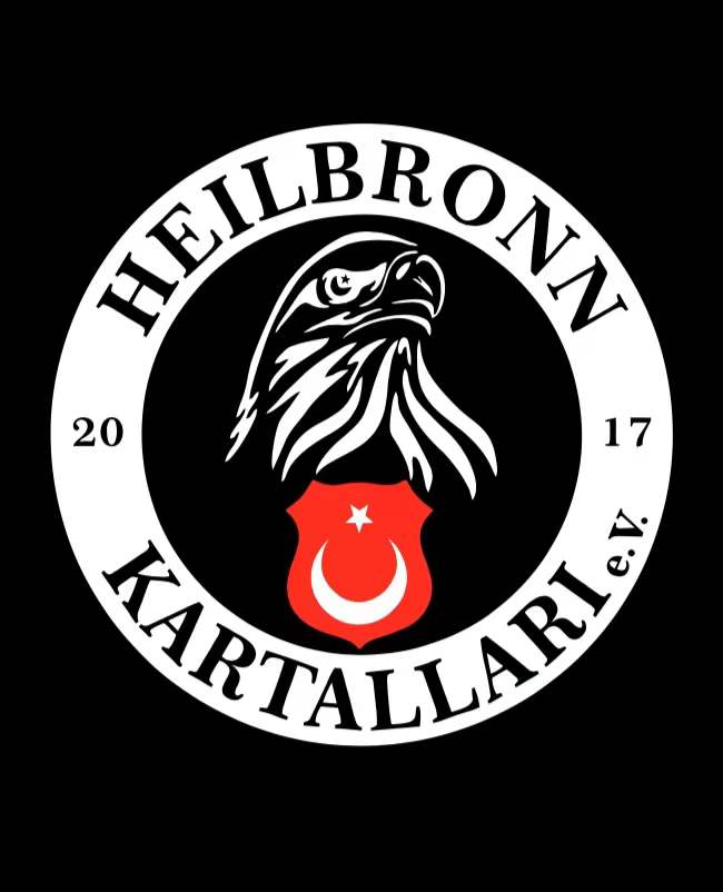 Football CLUB HEILBRONN KARTALLARI Logo Nr.2205(quantity 1 = 2 Logo Films /2 door lights）