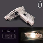 Alfa Romeo  BRERA  LOGO PROJECTOT LIGHTS Nr.103 (quantity  1 =  2 Logo Film /  2 door lights)