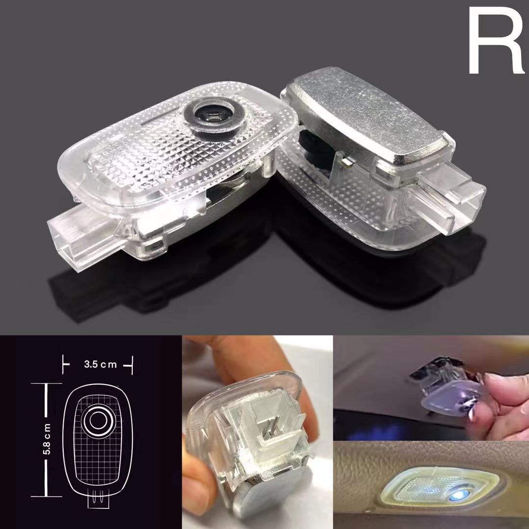 MAYBACH LOGO PROJECTOT LIGHTS Nr.28 (Menge 1 = 2 Logofolien /2 Türleuchten)