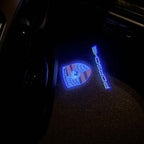 LUCI PROIETTORI LOGO PORSCHE Nr.36 (quantità 1 = 2 Logo Film / 2 luci porte)