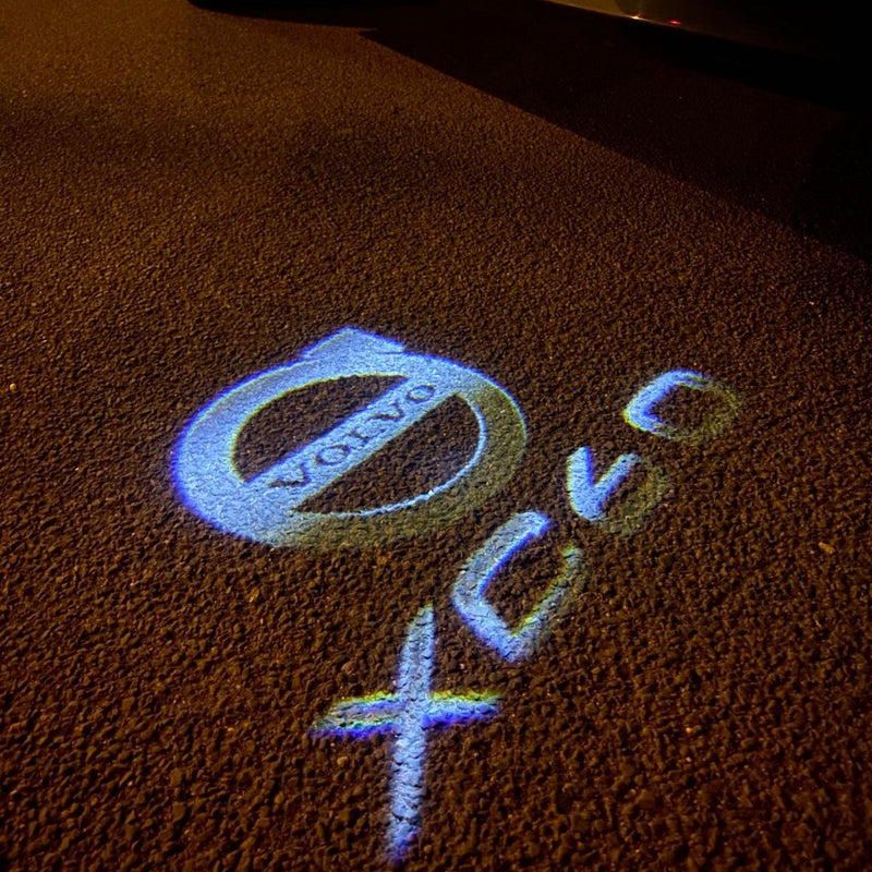 Volvo LOGO PROJECROTR LIGHTS Nr.118 (quantità 1 = 2 logo film / 2 luci porta)