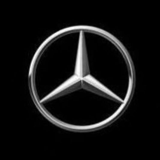 MERCEDES BENZ LOGO PROJECTOT LIGHTS Nr.12 (الكمية 1 = 1 مجموعات/2 أضواء الباب)