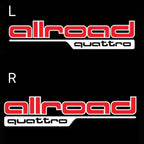 LUCI PROJECTOT LOGO AUDI Nr.297 (quantità 1 = 2 Pellicole Logo / 2 luci porta）