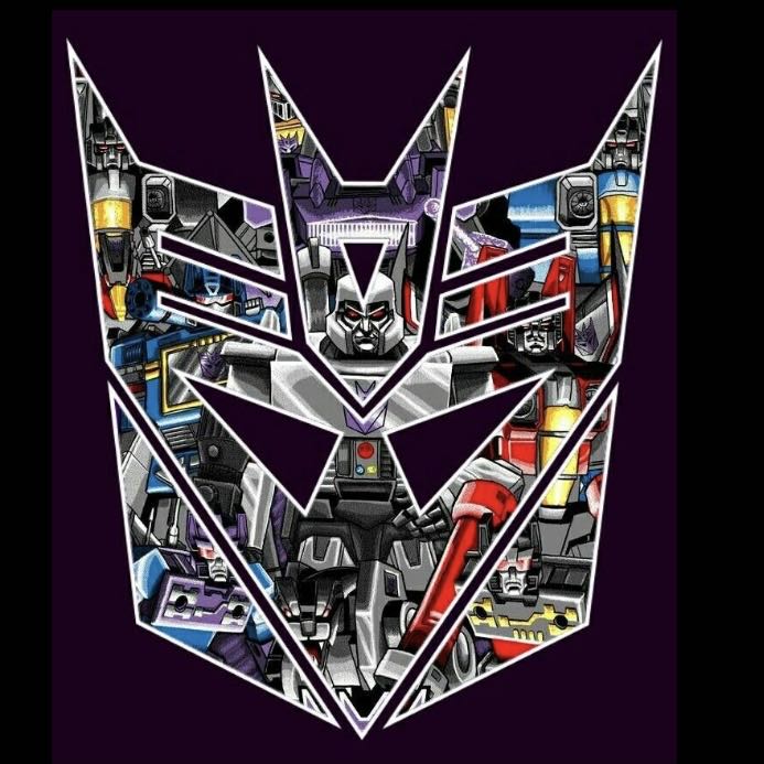 Transformers Logo Nr.264 (quantité 1 = 2 Logo Films /2 feux de porte)