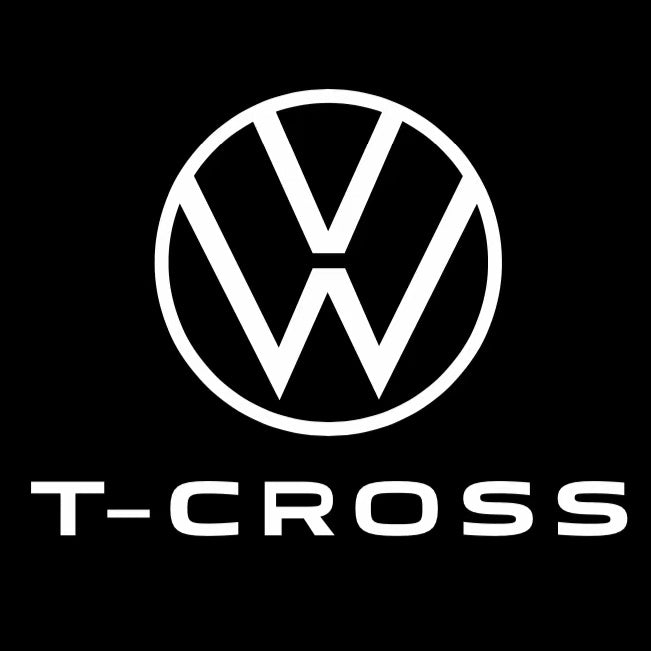 Volkswagen Door lights T-CROSS Logo  Nr. 129 (quantity 1 = 2 Logo Films /2 door lights）