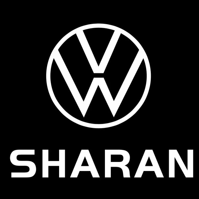 Volkswagen Door lights Sharan Logo  Nr. 1IJ2K9 (quantity 1 = 2 Logo Films /2 door lights）