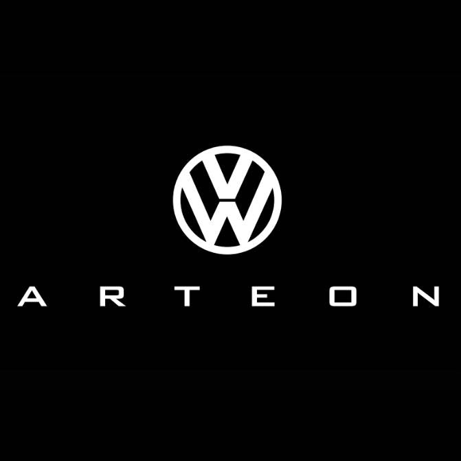 Volkswagen Arteon Door lights Logo Nr. 84 (quantità 1 = 2 Logo Films /2 luci porta)