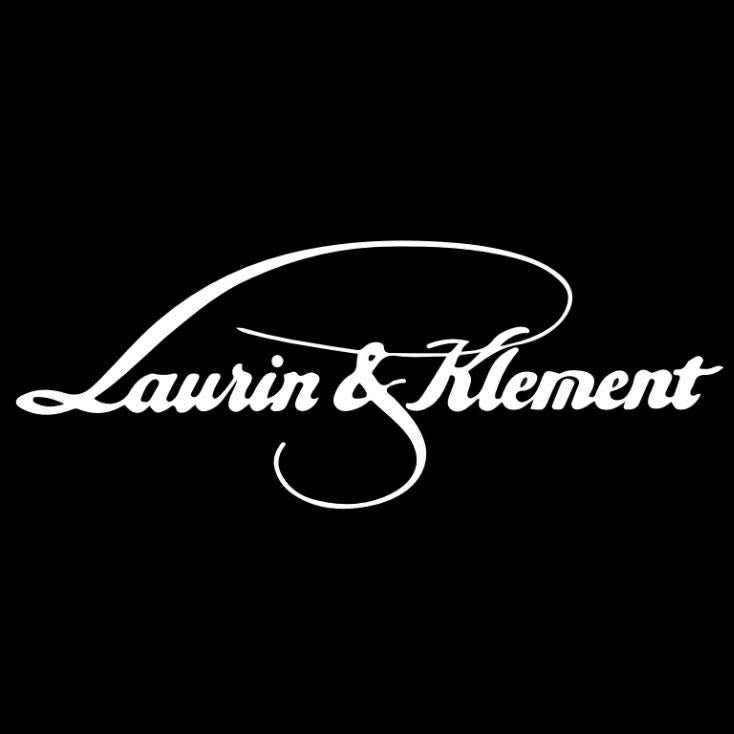 skoda Laurin & Klement LUCI PROIETTORI LOGO Nr.19 (quantità 1 = 2 Pellicole Logo / 2 luci porta)