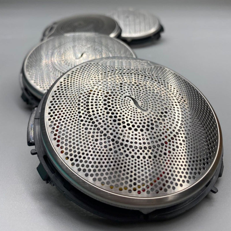 64 colors Speaker Cover Silver Frame Metal Mesh Grills For Mercedes Benz