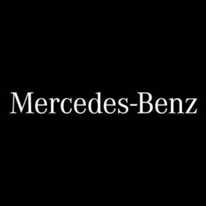 MERCEDES BENZ LOGO PROJECTOT LIGHTS Nr.07 (cantidad 1 = 1 juego/2 luces de puerta)