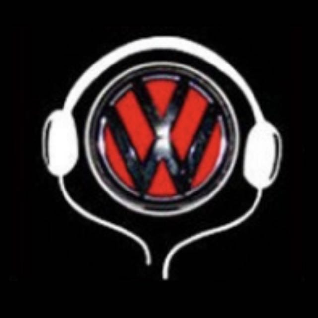 Fleurs de porte Volkswagen Logo Nr. 55 (quantité 1 = 2 Films de Logo /2 feux de porte)